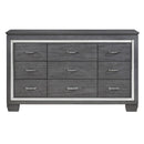 Allura Dresser in Gray 1916GY-5