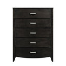 Lyric 5 Drawer Chest in Brownish Gray 1737NGY-9