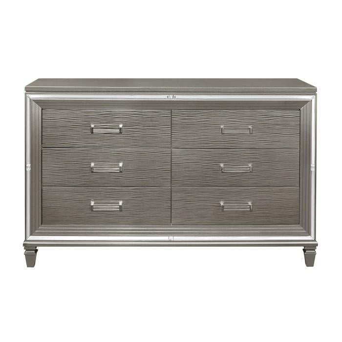 Tamsin Dresser in Silver Grey Metallic 1616-5 image