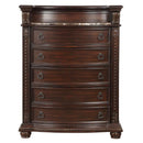 Cavalier Chest in Dark Cherry 1757-9