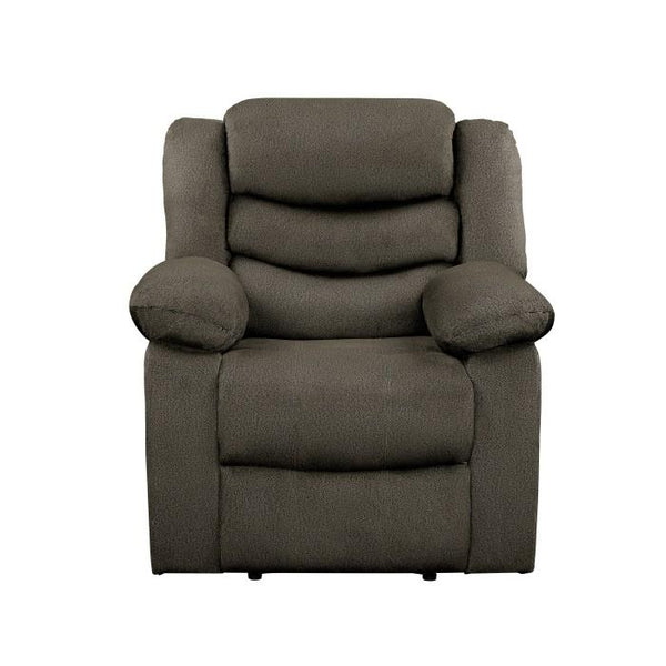 Discus Double Reclining Chair in Brown 9526BR-1 image