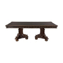 Catalonia Rectangular Pedestal Dining Table in Cherry 1824-112