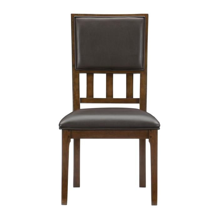 Frazier Park Side Chair in Dark Cherry (Set of 2) image