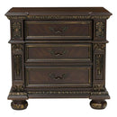Catalonia 3 Drawer Nightstand in Cherry 1824-4