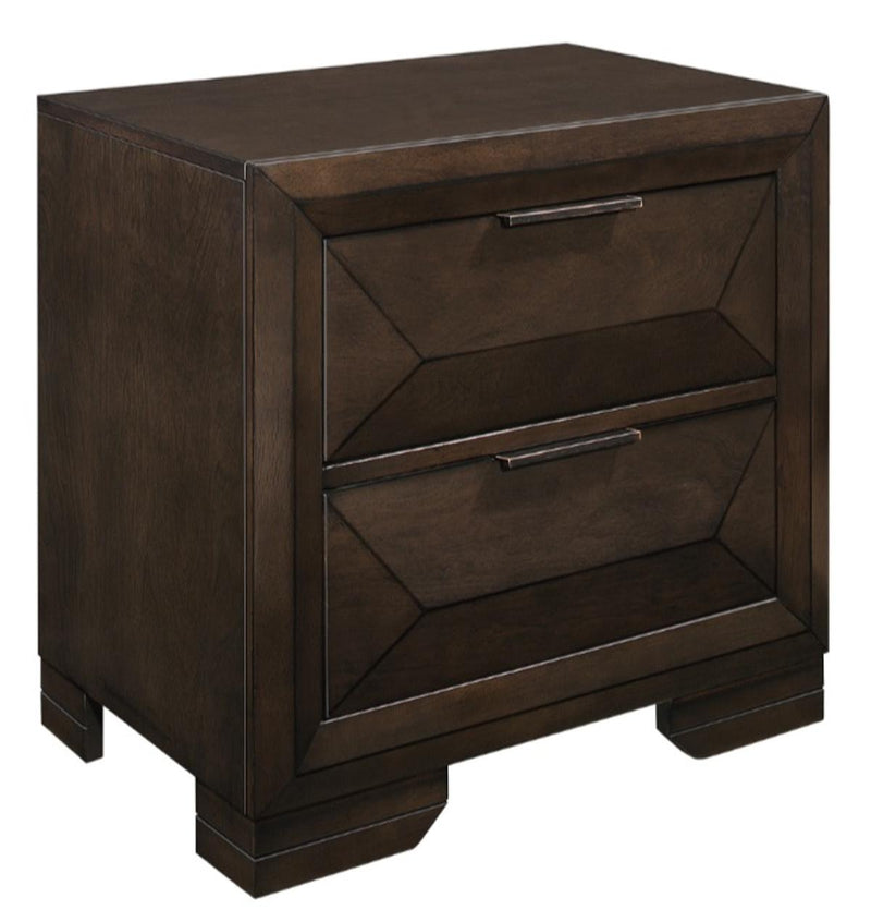 Chesky Nightstand in Warm Espresso 1753-4