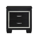 Allura Nightstand in Black 1916BK-4
