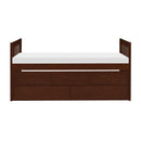 Rowe Twin/Twin Trundle Bed w/ Two Storage Drawers in Dark Cherry B2013PRDC-1*
