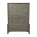 Cotterill 5 Drawer Chest in Gray 1730GY-9