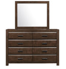 Erwan Mirror in Dark Walnut 1961-6
