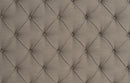 Vermillion Queen Upholstered Panel Bed in Gray 5442-1*
