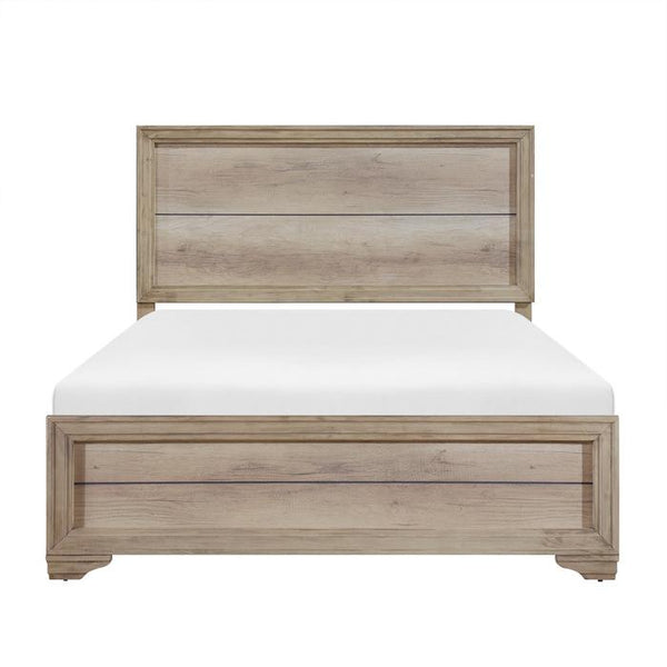 Lonan King Panel Bed in Natural 1955K-1EK* image