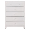 Wellsummer 5 Drawer Chest in White 1803W-9