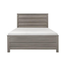 Waldorf King Panel Bed in Dark Gray 1902K-1EK*
