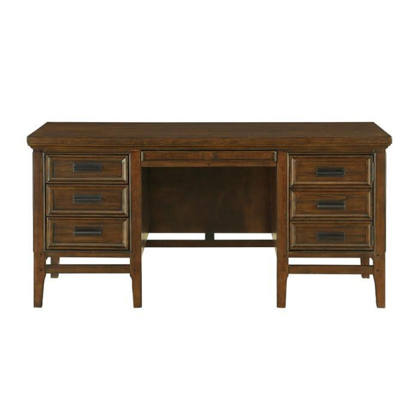 Frazier Executive Desk in Brown Cherry 1649-17 image