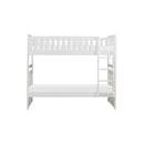 Galen Twin/Twin Bunk Bed w/ Storage Boxes in White B2053W-1*T - Winder Mattress & Furniture