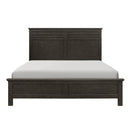 Blaire Farm Queen Panel Bed in Saddle Brown Wood 1675-1*