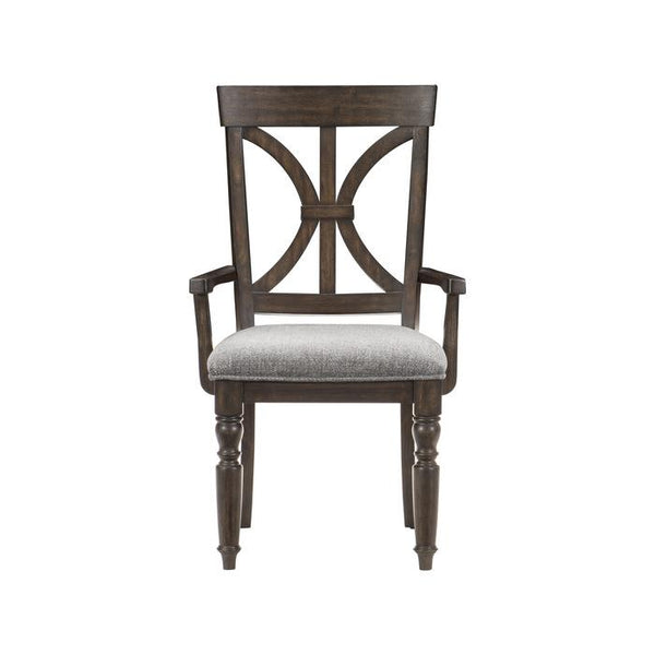 Cardano Arm Chair in Charcoal (Set of 2) image