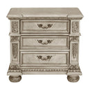 Catalonia Nightstand in Platinum Gold 1824PG-4