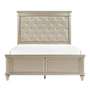 Celandine Full Panel Bed in Pearl/Silver 1928F-1*