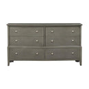 Cotterill 6 Drawer Dresser in Gray 1730GY-5