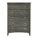Garcia 5 Drawer Chest in Gray 2046-9