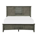 Garcia Queen Panel Bed in Gray 2046-1