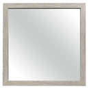 Quinby Mirror in Light Brown 1525-6