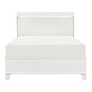 Kerren Queen Platform Bed in White 1678W-1*