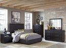Larchmont Dresser in Charcoal 5424-5 - Winder Mattress & Furniture