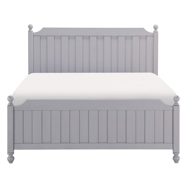 Wellsummer Full Panel Bed in Gray 1803GYF-1* image