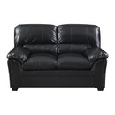 Talon Loveseat in Black 8511BK-2