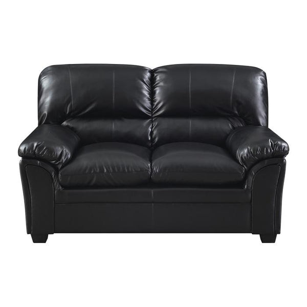 Homelegance Furniture Talon Loveseat in Black 8511BK-2 image