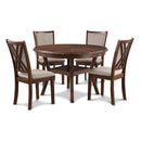 AMY 5 PC DINING SET-CHERRY - Winder Mattress & Furniture