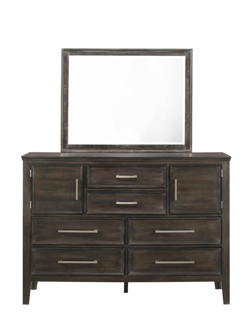 ANDOVER MIRROR-NUTMEG - Winder Mattress & Furniture