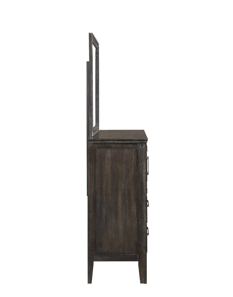 ANDOVER MIRROR-NUTMEG - Winder Mattress & Furniture