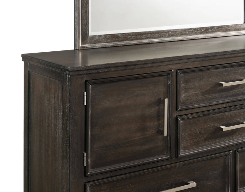ANDOVER MIRROR-NUTMEG - Winder Mattress & Furniture