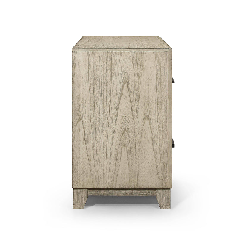 ASHLAND NIGHTSTAND-RUSTIC WHITE - Winder Mattress & Furniture