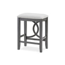 BELLA COUNTER  TABLE & 2 STOOLS-GRAY - Winder Mattress & Furniture