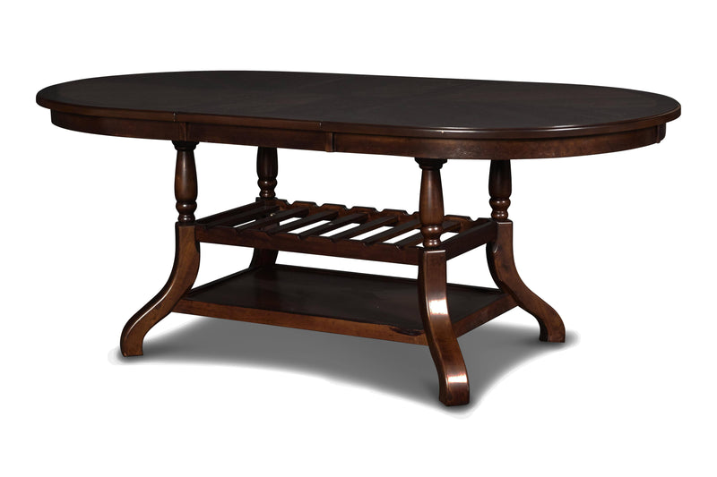 BIXBY DINING TABLE-ESPRESSO - Winder Mattress & Furniture