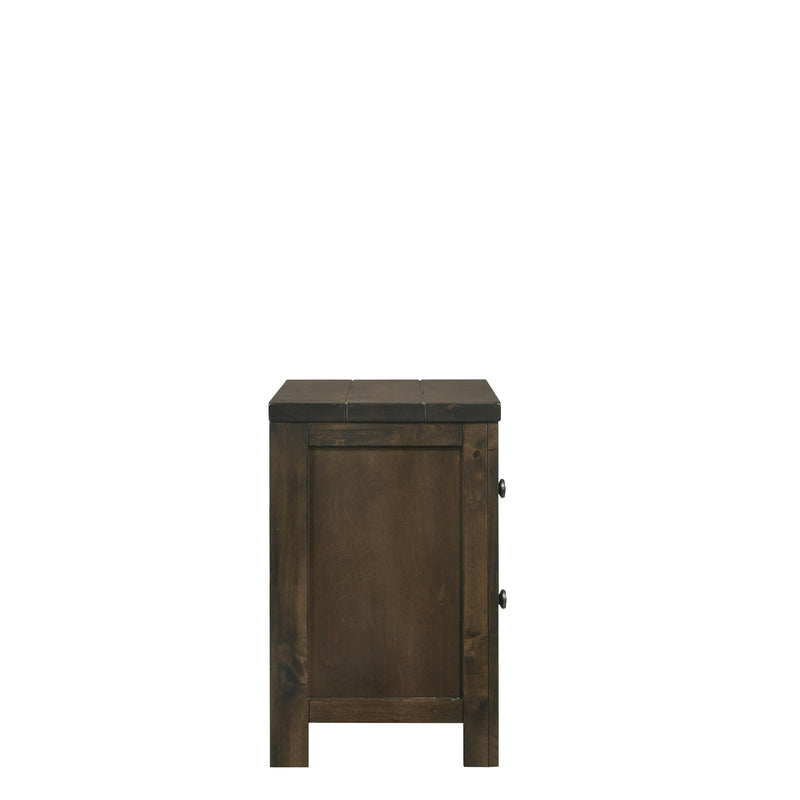 BLUE RIDGE NIGHTSTAND-RUSTIC GRAY - Winder Mattress & Furniture