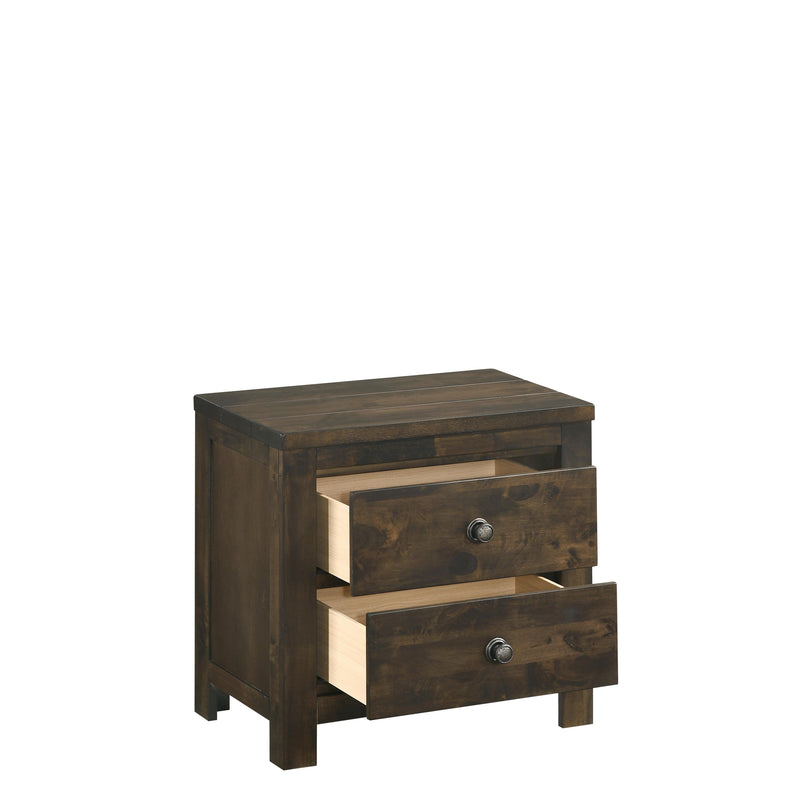 BLUE RIDGE NIGHTSTAND-RUSTIC GRAY - Winder Mattress & Furniture