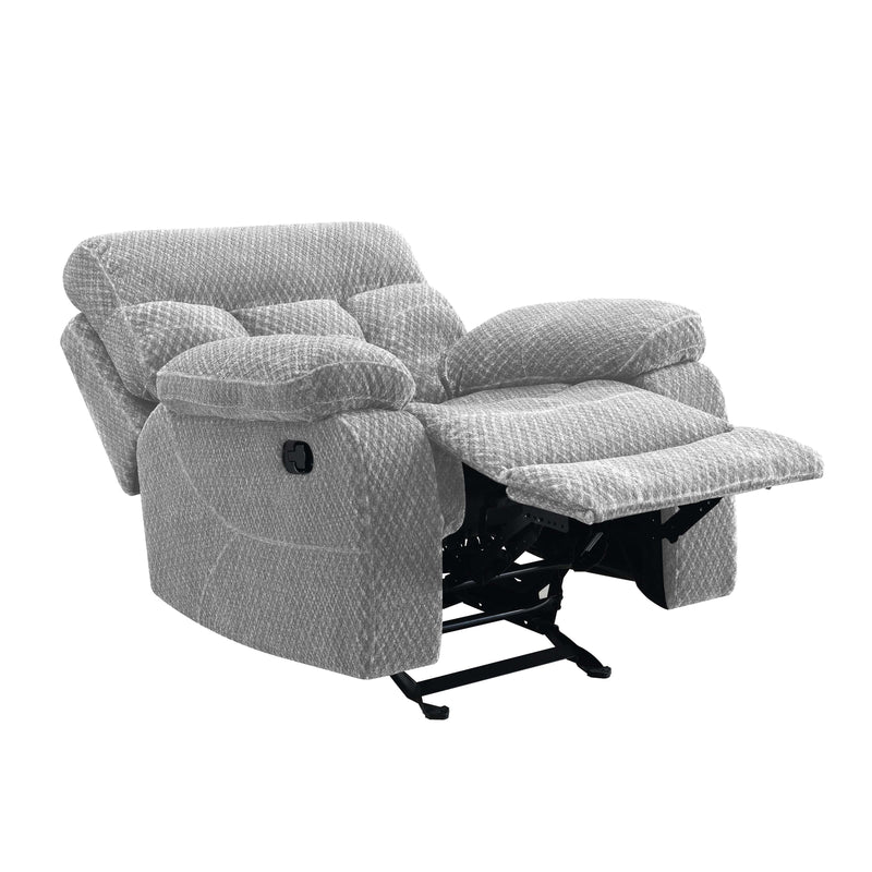 BRAVO  GLIDER RECLINER-STONE - Winder Mattress & Furniture