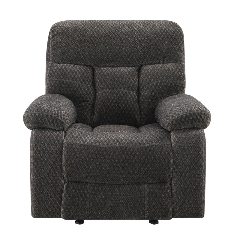 BRAVO  GLIDER RECLINER-CHARCOAL - Winder Mattress & Furniture