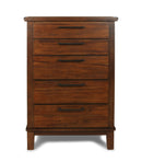 CAGNEY CHEST - CHESTNUT - Winder Mattress & Furniture