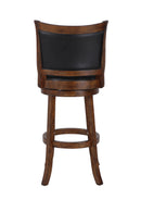 BRISTOL 29" BAR STOOL-DK BROWN W/PU SEAT - Winder Mattress & Furniture