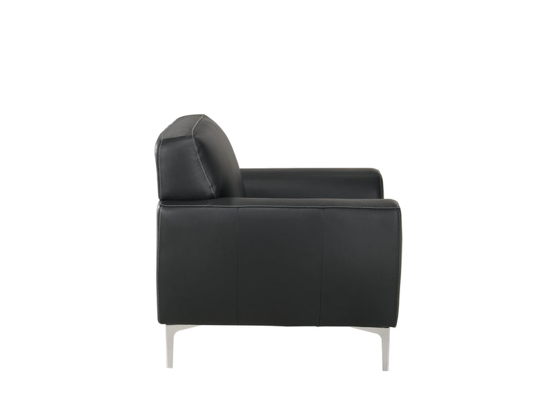 CARRARA CHAIR-BLACK - Winder Mattress & Furniture