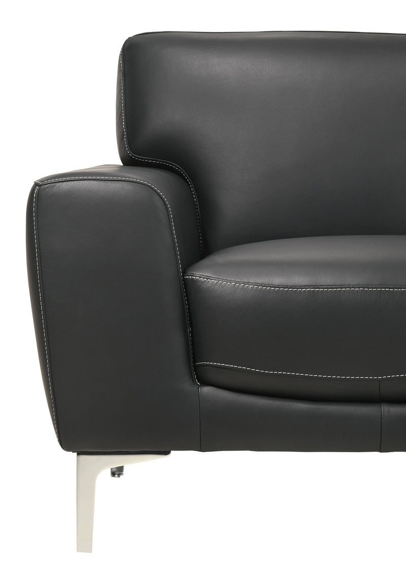 CARRARA SOFA-BLACK - Winder Mattress & Furniture