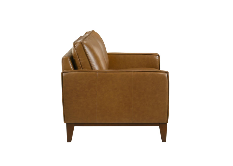 CASPAR LOVESEAT-CARAMEL - Winder Mattress & Furniture