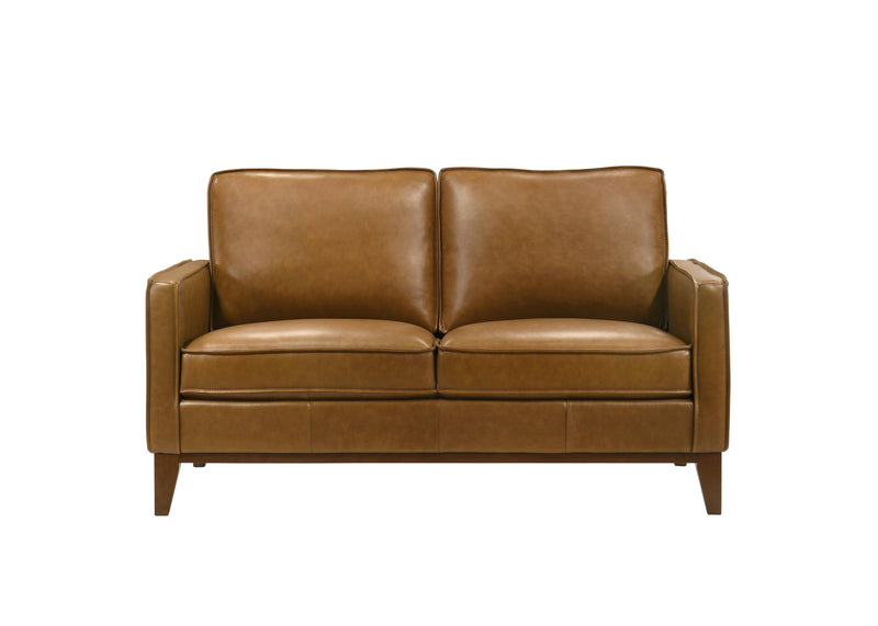 CASPAR LOVESEAT-CARAMEL - Winder Mattress & Furniture