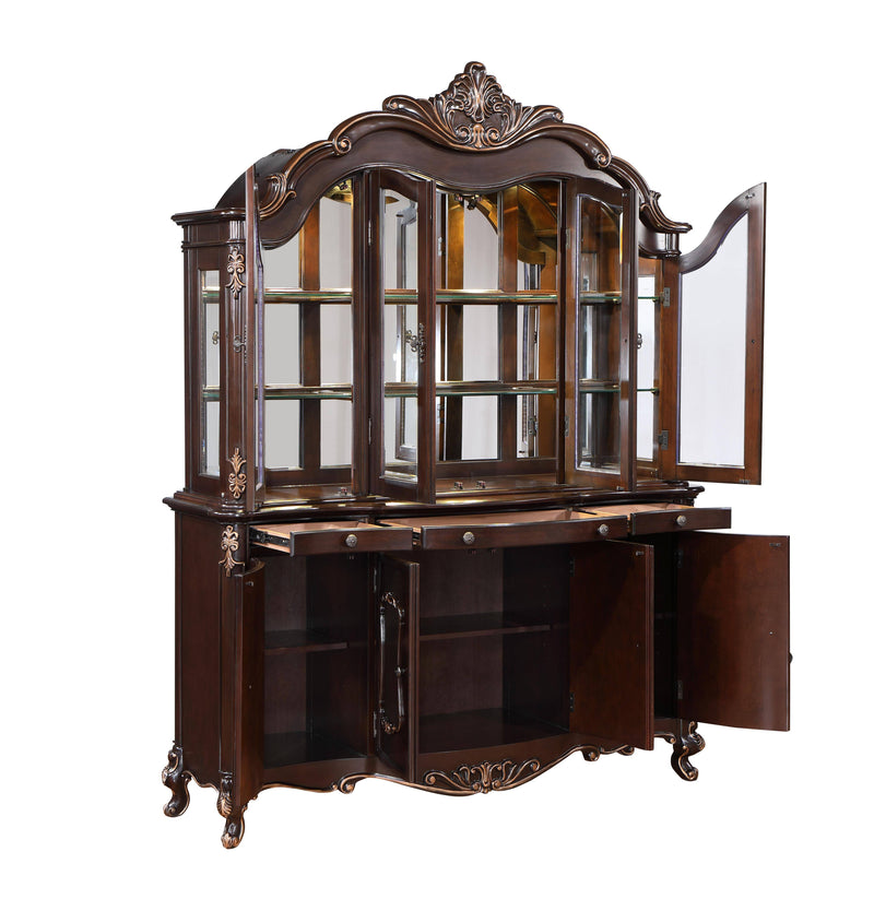 CONSTANTINE CHINA CABINET TOP-CHERRY - Winder Mattress & Furniture